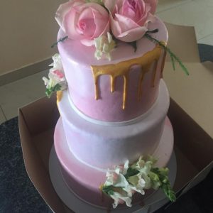3 Tier Wedding Cake